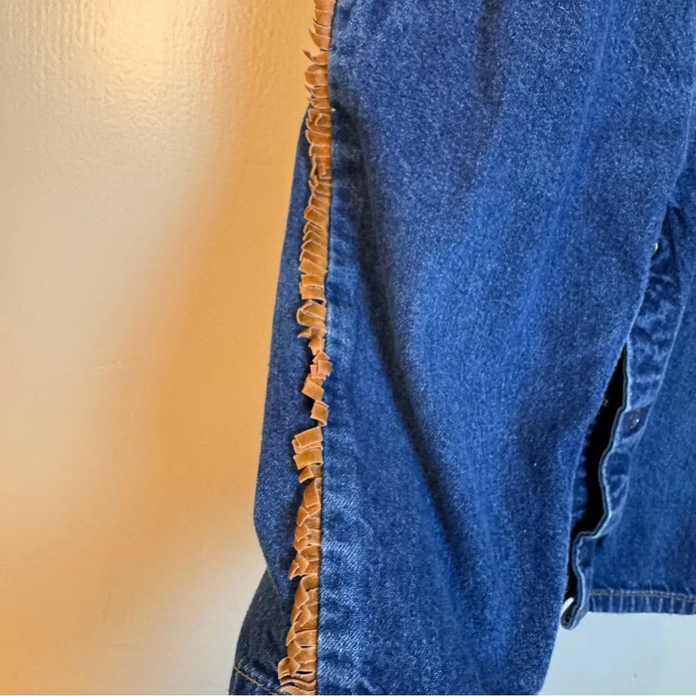 Vintage OshKosh B'gosh Blue Jean Cowboy Overalls 18 Months USA Farmer Ranch‎